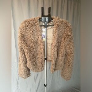 Shaggy Mocha Jacket